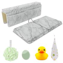 Conjunto de joelheiras e almofadas de cotovelo Pillow Sleepah Bath em mármore