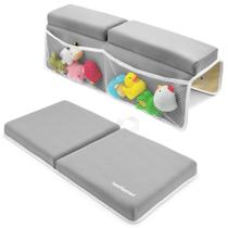 Conjunto de Joelheiras e Cotoveleiras HealthSmart para Bebês - Proteção para o Banho