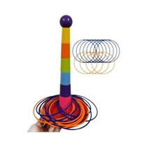 Conjunto De Jogo De Argolas Coloridas Para Crianças, Família, Festa Ao Ar Livre, Presente De Conjunto De Jogo De Argolas Coloridas Para Crianças, Família, Festa Ao Ar Livre, Presente De