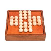Conjunto De Jogo De Tabuleiro Diamond Move Peg Solitaire Brinquedo Cognitivo Educacional Para Festas