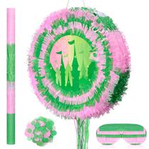 Conjunto de jogo Soulchen de 36 cm de piñata rosa verde Conjunto de jogo Soulchen de 36 cm de piñata rosa verde