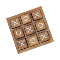 Conjunto De Jogo Tic Tac Toe De Madeira Para Decoração De Casa, Mesas De Café, Salas De Estar E Conjunto De Jogo Tic Tac Toe De Madeira Para Decoração De Casa, Mesas De Café, Salas De Estar E