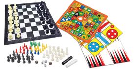 Conjunto de jogos 8 em 1 Lexibook JGM800 Chess Chess Checkers Backgammon