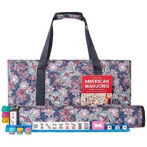 Conjunto de jogos American Mahjong GUSTARIA 166 peças com bolsa de transporte