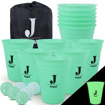 Conjunto de jogos ao ar livre Juegoal Giant Yard Toss com baldes e bolas