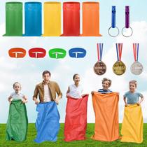 Conjunto de jogos ao ar livre para amantes de suculentos Potato Sack Race Bags 14 unidades