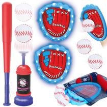 Conjunto de jogos Baseball Toss and Catch Gifts2U com máquina de arremesso Conjunto de jogos Baseball Toss and Catch Gifts2U com máquina de arremesso