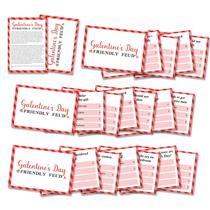 Conjunto de jogos BEUFSE Galentine's Day Friendly Feud para adultos