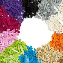 Conjunto de jogos Building Bricks Barcaloo 1000 peças e 10 cores