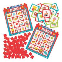Conjunto de jogos Carnival Bingo Fun Express para 16 pessoas com pranchas Conjunto de jogos Carnival Bingo Fun Express para 16 pessoas com pranchas