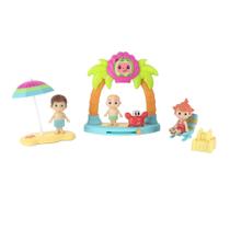Conjunto de jogos CocoMelon Family Beach Time Fun com JJ, TomTom e YoYo