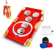 Conjunto de jogos Cornhole dobrável SPORT BEATS 61x48 cm 8 bolsas