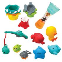 Conjunto de jogos de banho Infantino Splish & Splash com vara de pescar 0M+ Conjunto de jogos de banho Infantino Splish & Splash com vara de pescar 0M+