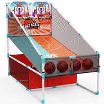 Conjunto de jogos de basquete Arcade Iyoyo atualizado com LED para crianças