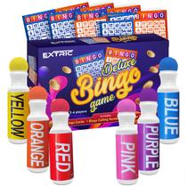 Conjunto de jogos de bingo EXTRIC Bingo Game para adultos e crianças