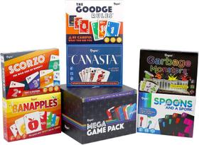 Conjunto de jogos de cartas Regal Games Canasta, Spoons, Spork & More