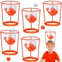 Conjunto de jogos de festa de basquete Hydren Head Hoop para crianças e adultos