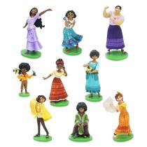 Conjunto de jogos de figuras Disney Encanto Deluxe com 9 bonecos Conjunto de jogos de figuras Disney Encanto Deluxe com 9 bonecos