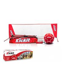 Conjunto de jogos de futebol e tênis Kickit Portable com rede e bola