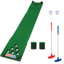 Conjunto de jogos de golfe e pongue PutterBall Original com Putting Green de 12 pés