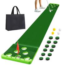 Conjunto de jogos de golfe Sagsewful com bolsa Balls Flags Conjunto de jogos de golfe Sagsewful com bolsa Balls Flags