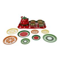 Conjunto de jogos de imitação de utensílios de chá para crianças
