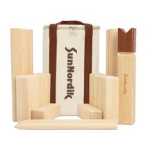 Conjunto de jogos de jardim SunNordik Kubb Viking Tossing with Bag