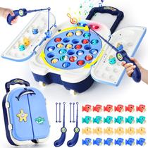 Conjunto de jogos de pesca GHYFFF Magnetic Go Fish para crianças a partir de 3 anos