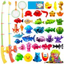 Conjunto de jogos de pesca magnética CozyBomb para crianças com mesa de água Conjunto de jogos de pesca magnética CozyBomb para crianças com mesa de água