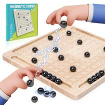 Conjunto de jogos de xadrez por indução magnética Commodum 2025 para crianças