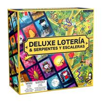 Conjunto de jogos Deluxe Loteria Snakes and Ladders com Loteria Classic