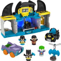 Conjunto de jogos Fisher-Price Little People DC Super Friends Batcave