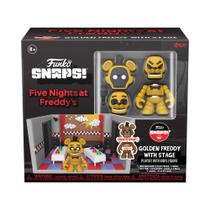 Conjunto de jogos Funko Snaps! Cinco noites no Freddy's Golden Freddy