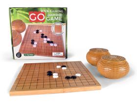 Conjunto de jogos Go RNK Gaming Reversível Bamboo 13x13/9x9 Grid Conjunto de jogos Go RNK Gaming Reversível Bamboo 13x13/9x9 Grid