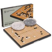 Conjunto de jogos Go Yellow Mountain Imports Medium Magnetic 19x19