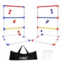 Conjunto de jogos GSE Ladder Ball Toss com 6 bolas e bolsa de transporte