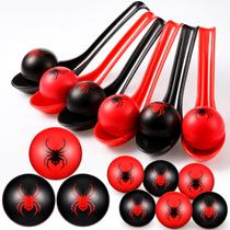 Conjunto de jogos Halloween Spoon Race JellyArch, 24 unidades, vermelho, preto Conjunto de jogos Halloween Spoon Race JellyArch, 24 unidades, vermelho, preto