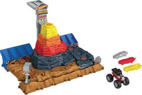 Conjunto de jogos Hot Wheels Monster Trucks Arena Smashers com caminhão de brinquedo Conjunto de jogos Hot Wheels Monster Trucks Arena Smashers com caminhão de brinquedo