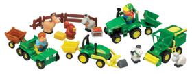 Conjunto de jogos John Deere Fun on the Farm com trator, animais e muito mais Conjunto de jogos John Deere Fun on the Farm com trator, animais e muito mais