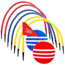 Conjunto de jogos Kick Croquet Franklin Sports para crianças e adultos