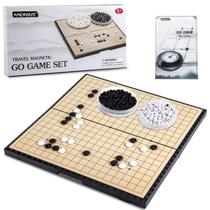 Conjunto de jogos Magnetic Go AMEROUS Travel dobrável 28x28cm