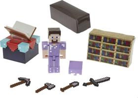 Conjunto de jogos Mattel Minecraft Enchanting Room com Steve 8cm Conjunto de jogos Mattel Minecraft Enchanting Room com Steve 8cm
