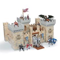 Conjunto de jogos Papo Medieval Weapon Master Castle com 5 torres de mais de 3 anos