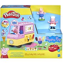 Conjunto de jogos Play-Doh Peppa's Ice Cream com caminhão Peppa Pig e George