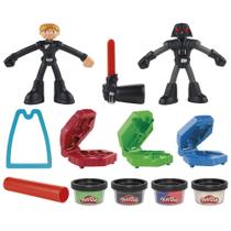 Conjunto de jogos Play-Doh Star Wars Squish & Slice Lightsabers