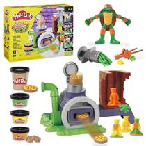 Conjunto de jogos Play-Doh Teenage Mutant Ninja Turtles Slice & Blast Pizza