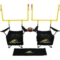 Conjunto de jogos QB54 Football Yard com cadeiras e postes Conjunto de jogos QB54 Football Yard com cadeiras e postes