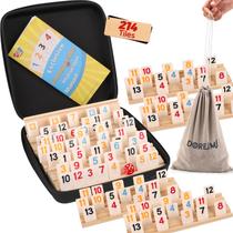 Conjunto de jogos Rummy Cube Doreimi Melamine atualizado para 6 a 8 jogadores