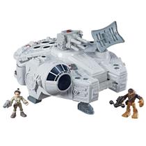 Conjunto de jogos Star Wars Galactic Heroes Millennium Falcon com figuras
