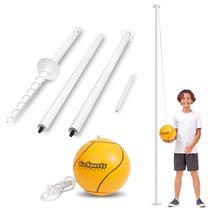 Conjunto de jogos Tetherball GoSports em tamanho real para jogar ao ar livre Conjunto de jogos Tetherball GoSports em tamanho real para jogar ao ar livre